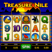 Nomini - Treasure Nile Slot Game by Microgaming